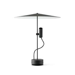 FARO CLAP 512 stojací lampa, černá 6W 3000K 38st. se stínítkem