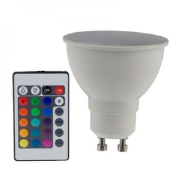 ACA žárovka LED 5W GU10 3000K+RGB PAR16 100st. GU105RGBWN