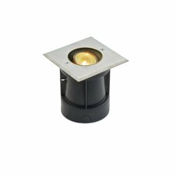 HEITRONIC zemní vestavné svítidlo TALPA GU10 max. 35W, hranaté, 10° náklopné, IP67, sklo čirá 501140
