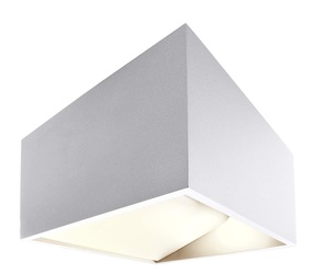 VÝPRODEJ VZORKU Light Impressions KapegoLED nástěnné přisazené svítidlo Dado 220-240V AC/50-60Hz 6,50 W 3000 K 340 lm 100 mm bílá 341078