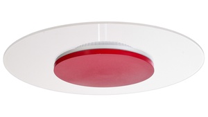 Deko-Light stropní přisazené svítidlo Zaniah 24W, kryt rubínová červená 220-240V AC/50-60Hz 24,00 W 3000 K 2567,93 lm bílá 620052