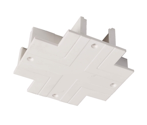 Deko-Light kolejnicový systém 3-fázový 230V D Line krycí panel X-spojka bílá RAL 9016 99 mm 710092