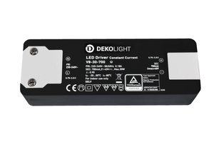 Deko-Light LED-napájení BASIC, CC, V8-30-700mA/30W konstantní proud 700 mA IP20 40-80V DC 14,70-30,00 W 862198