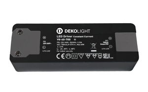Deko-Light LED-napájení BASIC, CC, V8-40-700mA/40W konstantní proud 700 mA IP20 29-57V DC 20,30-40,00 W 862199