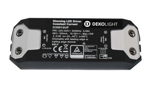 Deko-Light LED-napájení BASIC, DIM, CC, D350012UF/12W konstantní proud 350 mA IP20 stmívatelné 18-35V DC 6,30-12,00 W 862203