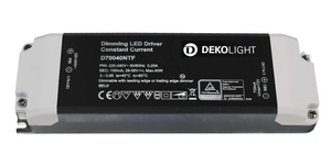 Deko-Light LED-napájení BASIC, DIM, CC, D70040NTF/40W konstantní proud 700 mA IP20 stmívatelné 28-56V DC 19,60-40,00 W 862208