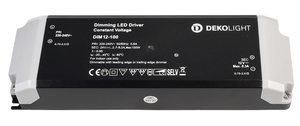 Deko-Light LED-napájení BASIC, DIM, CV, 12V 34-100W konstantní napětí 2700-8300 mA IP20 stmívatelné 12V DC 34,00-100,00 W 862241
