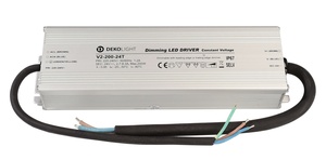Deko-Light LED-napájení IP, DIM CV, 24V 66-200W konstantní napětí 2700-8300 mA IP67 stmívatelné 24V DC 66,00-200,00 W 872138