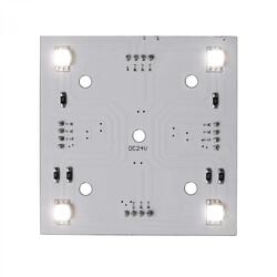 Light Impressions KapegoLED modulární systém Modular Panel II 2x2 24V DC 1,50 W 6300 K 74 lm 65 mm 848004 10