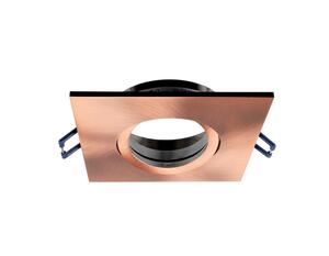 Deko-Light vestavné bodové svítidlo Samsola Max, hranaté, měď 110056