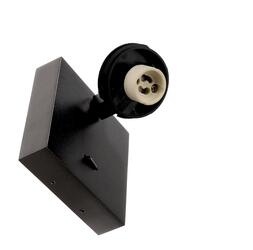 Deko-Light svítidlo na čtení - Can Tilt hranatá základna, 1x 7,5 W GU10, černá 341346