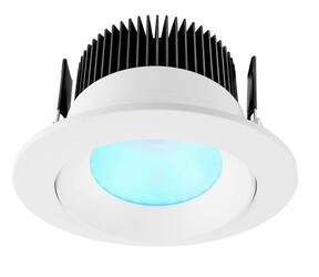 Light Impressions Deko-Light stropní vestavné svítidlo COB 94 RGBW 24V DC 16,00 W 3000 K 710 lm bílá mat 565245