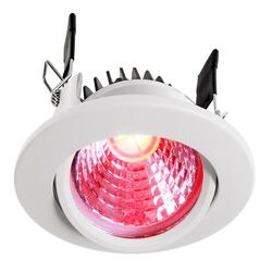 Light Impressions Deko-Light stropní vestavné svítidlo COB 68 RGBW 24V DC 8,50 W 500 lm bílá 565335