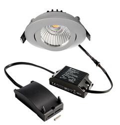 Deko-Light stropní vestavné svítidlo, Dione, 8,5 W, DTW, 1800-3000 K, 220-240V 480 lm stříbrná 565381