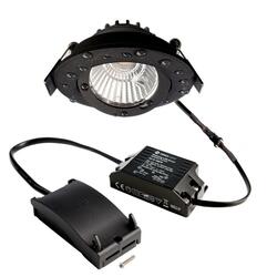 Deko-Light stropní vestavné svítidlo, Dione IP, 8,5 W, DIM, 4000 K, 220-240V 800 lm černá 565400