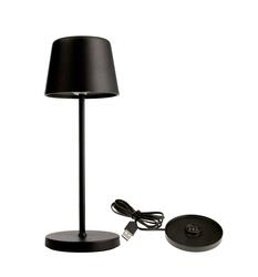 Deko-Light nabíjecí svítidlo - sada Canis Mini černá + nabíjecí základna 620208