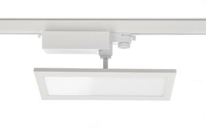 Deko-Light kolejnicový systém 3-fázový 230V Panel Track Light, 20 W, 3000 K, bílá 110-240V AC/50-60Hz 20,00 W 3000 K bílá RAL 9016 300 mm 707134