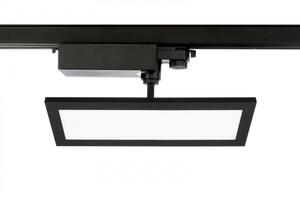 Deko-Light kolejnicový systém 3-fázový 230V Panel Track Light, 20 W, 3000 K, černá 110-240V AC/50-60Hz 20,00 W 3000 K tmavě černá RAL 9005 300 mm 707135