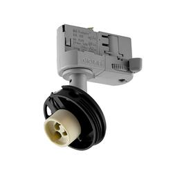 Deko-Light 3-fázové bodové svítidlo - Can základna, 1x max. 7,5 W GU10, stříbrná 707248