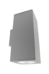 Deko-Light nástěnné přisazené svítidlo - ShoreLine Pro hranaté Up+Down, 55 W, DIM, 3000/4000K, světlešedá 731190