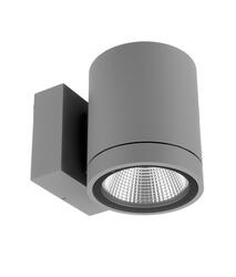 Deko-Light nástěnné přisazené svítidlo - ShoreLine Pro kulaté, 12 W, DIM, 3000/4000 K, světlešedá 731196