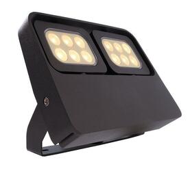 VÝPRODEJ VZORKU Light Impressions KapegoLED podlahové a nástěnné a stropní svítidlo Flood Flex II 100-240V AC/50-60Hz 13,20 W 3000 K 1100 lm 200 mm antracit 73201
