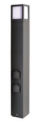 Deko-Light stojací svítidlo Facado Socket 220-240V AC/50-60Hz E27 1x max. 20,00 W 1000 mm tmavěšedá 733065