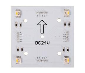 Light Impressions KapegoLED modulární systém Modular Panel II 2x2 RGB + 3000K 24V DC 1,80 W 3000 K 50 lm 65 mm 848016