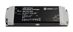 Deko-Light napájení BASIC, CV, Q8H-24-40W konstantní napětí 0-1700 mA IP20 24V DC 40,00 W  862163