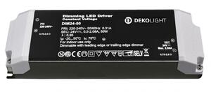 Deko-Light LED-napájení BASIC, DIM, CV, 24V 12-50W konstantní napětí 500-2080 mA IP20 stmívatelné 24V DC 12,00-50,00 W 862222