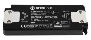 Deko-Light LED-napájení FLAT, CC, UT700mA/12W konstantní proud 700 mA IP20 2-17V DC 1,40-12,00 W 862227