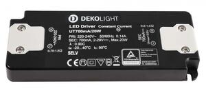 Deko-Light LED-napájení FLAT, CC, UT700mA/20W konstantní proud 700 mA IP20 2-29V DC 1,40-20,00 W 862228