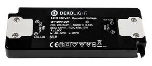 Deko-Light LED-napájení FLAT, CV, UT12V/12W konstantní napětí 0-1000 mA IP20 12V DC 12,00 W 862231