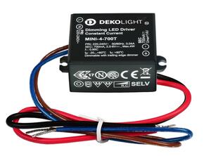 Deko-Light LED-napájení MINI, DIM, CC, MINI-4-700T/4W konstantní proud 700 mA IP65 stmívatelné 2,5-6V DC 2,00-4,00 W 872134