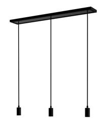 Segula závěsné svítidlo 3-násobné E27 patice Madox pro designovou žárovku 930966