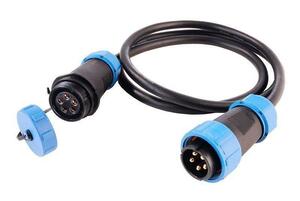 Deko-Light Weipu HQ 12/24/48V spojovací kabel 5-pólový kabelový systém5000 mm 940043