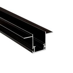 Deko-Light profil - Combo montážní fasádní profil s křídly, 3mm, 3m černá 970831