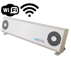Germicidní zářič UVETTA Wi-Fi - Arktická bílá IN48AWW, UV-C  INDIRECT WHITE , UV-C power :48W , 60m3/hod