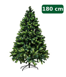 DecoLED Vánoční strom, 2D a 3D jehličí, borovička,180cm K066