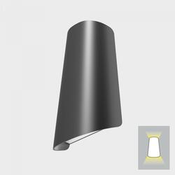 KOHL-Lighting TUILE nástěnné svítidlo tmavě šedá 11 W 3000K nestmívatelné