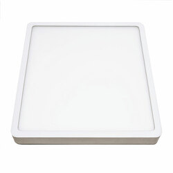 KOHL-Lighting DISC SLIM SQ stropní svítidlo 225x225 mm bílá 24 W CRI 80 4000K Non-Dimm