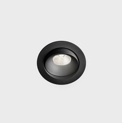 KOHL-Lighting LUXO TILT zapuštěné svítidlo s rámečkem pr.105 mm černá 38° 12W CRI 90 2700K DALI