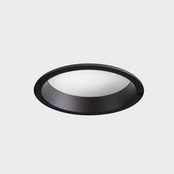 KOHL-Lighting LIM zapuštěné svítidlo s rámečkem pr. 103 mm černá 7 W CRI 80 4000K Non-Dimm