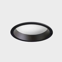 KOHL-Lighting LIM zapuštěné svítidlo s rámečkem pr. 136 mm černá 12 W CRI 80 3000K Non-Dimm