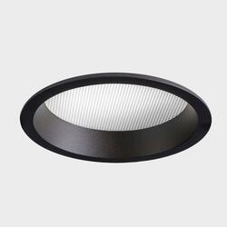 KOHL-Lighting LIM zapuštěné svítidlo s rámečkem pr. 210 mm černá 30 W CRI 80 4000K Non-Dimm