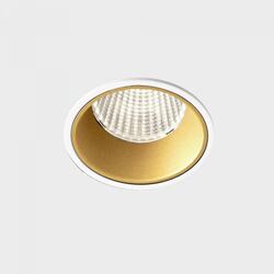 KOHL-Lighting VERSUS zapuštěné svítidlo s rámečkem pr. 73 mm bílá-zlatá 38° 10 W CRI 80 3000K DALI