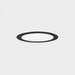 KOHL-Lighting DISC zapuštěné svítidlo s rámečkem pr. 172 mm černá 12 W CRI 80 3000K DALI