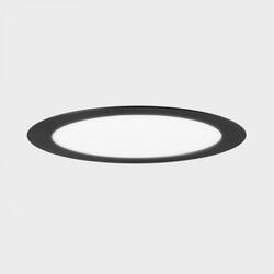 KOHL-Lighting DISC zapuštěné svítidlo s rámečkem pr. 600 mm černá 56 W CRI 80 4000K DALI