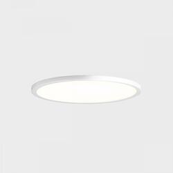 KOHL-Lighting DISC SLIM zapuštěné svítidlo s rámečkem pr. 145 mm bílá 12 W CRI 80 3000K Non-Dimm