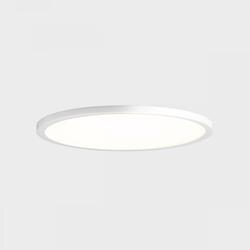 KOHL-Lighting DISC SLIM zapuštěné svítidlo s rámečkem pr. 225 mm bílá 24 W CRI 80 3000K Non-Dimm